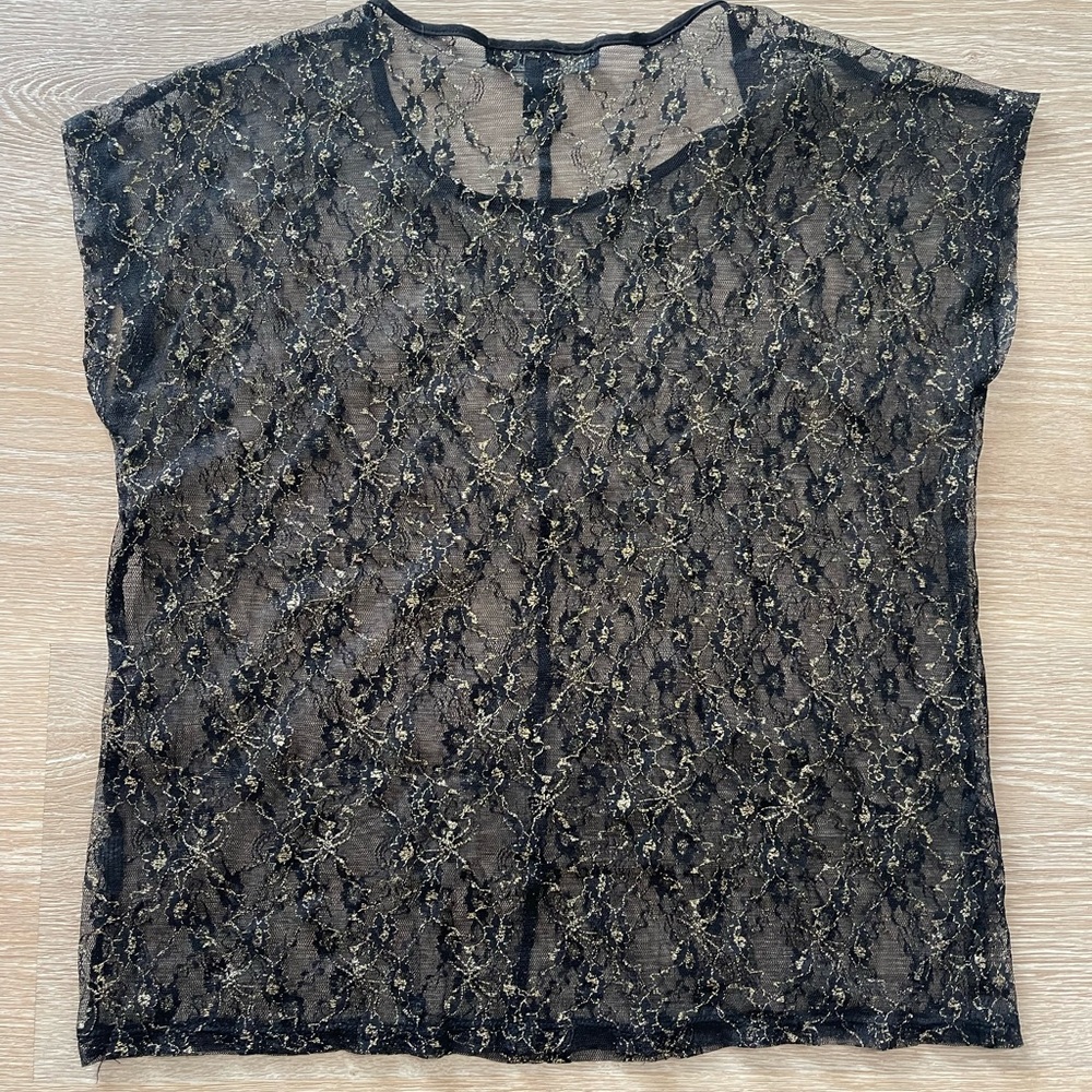 F21 Sheer Top - Picture 6 of 7